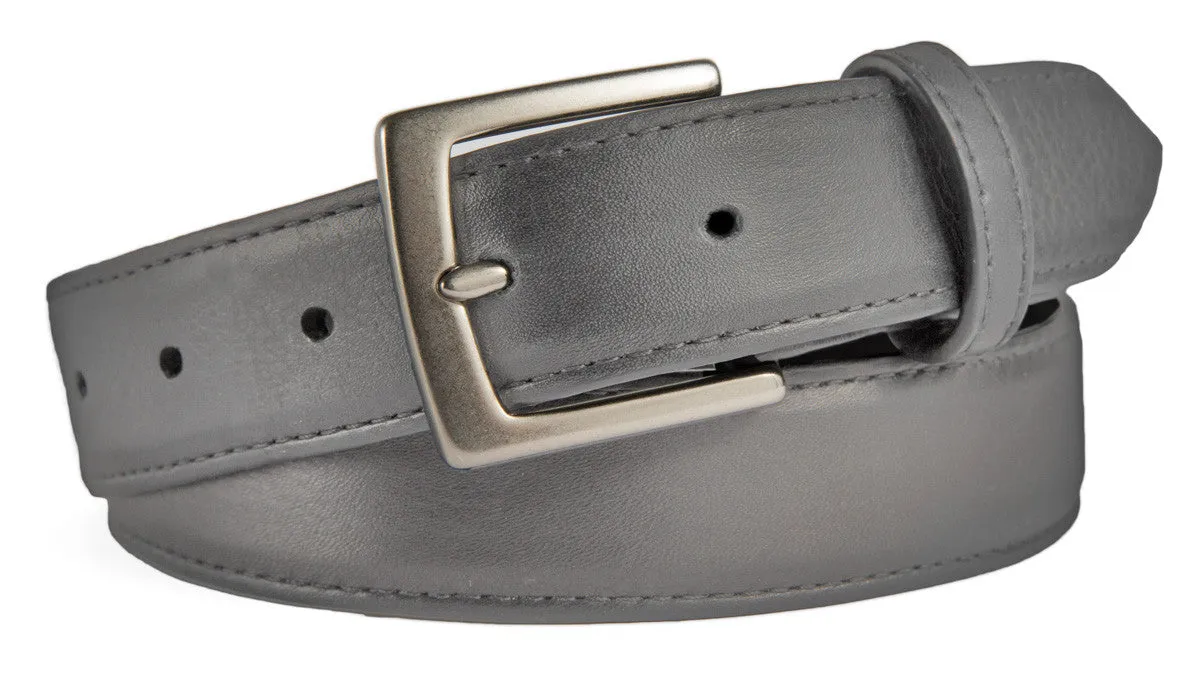 Signature Belt, (1.25") Brushed Silver Buckle