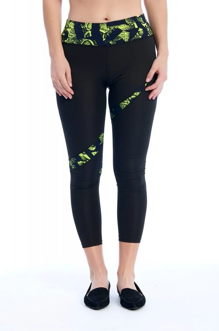 Snakeskin Print Legging