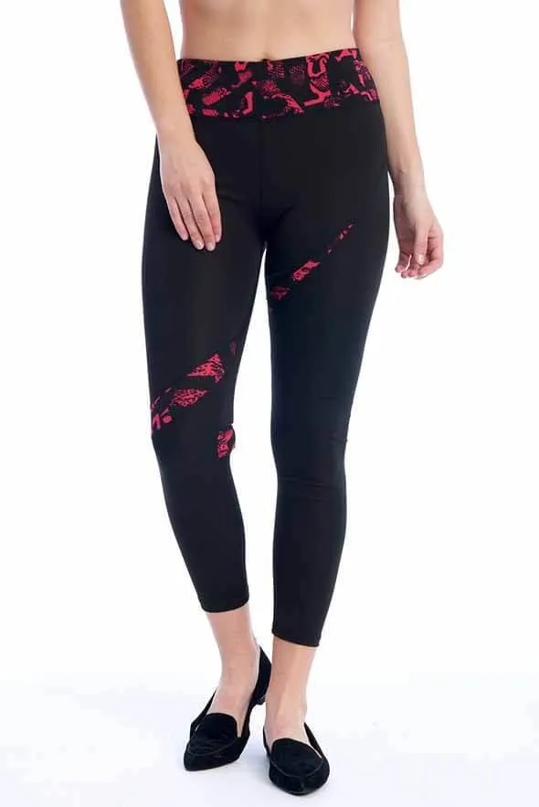 Snakeskin Print Legging