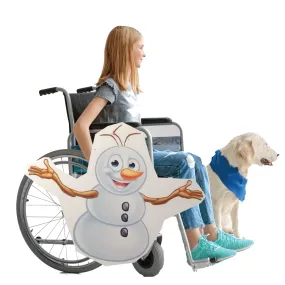 Snowman Olaf Lookalike Wheelchair Costume Child's