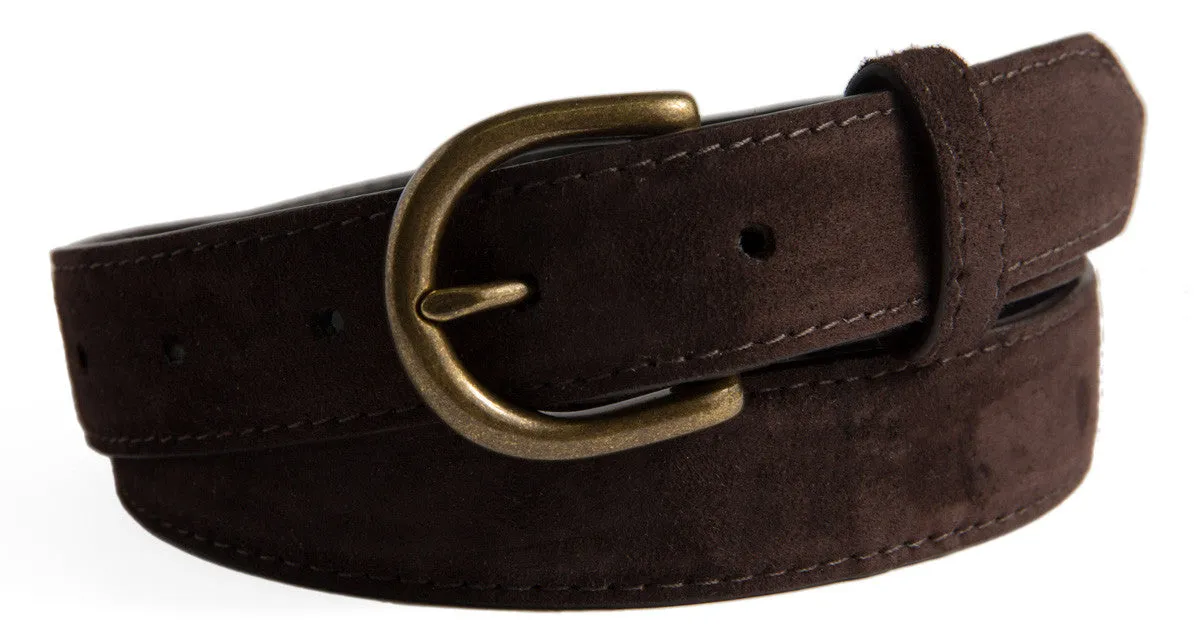 Soho Belt, (1.25") Antiqued Brass Buckle