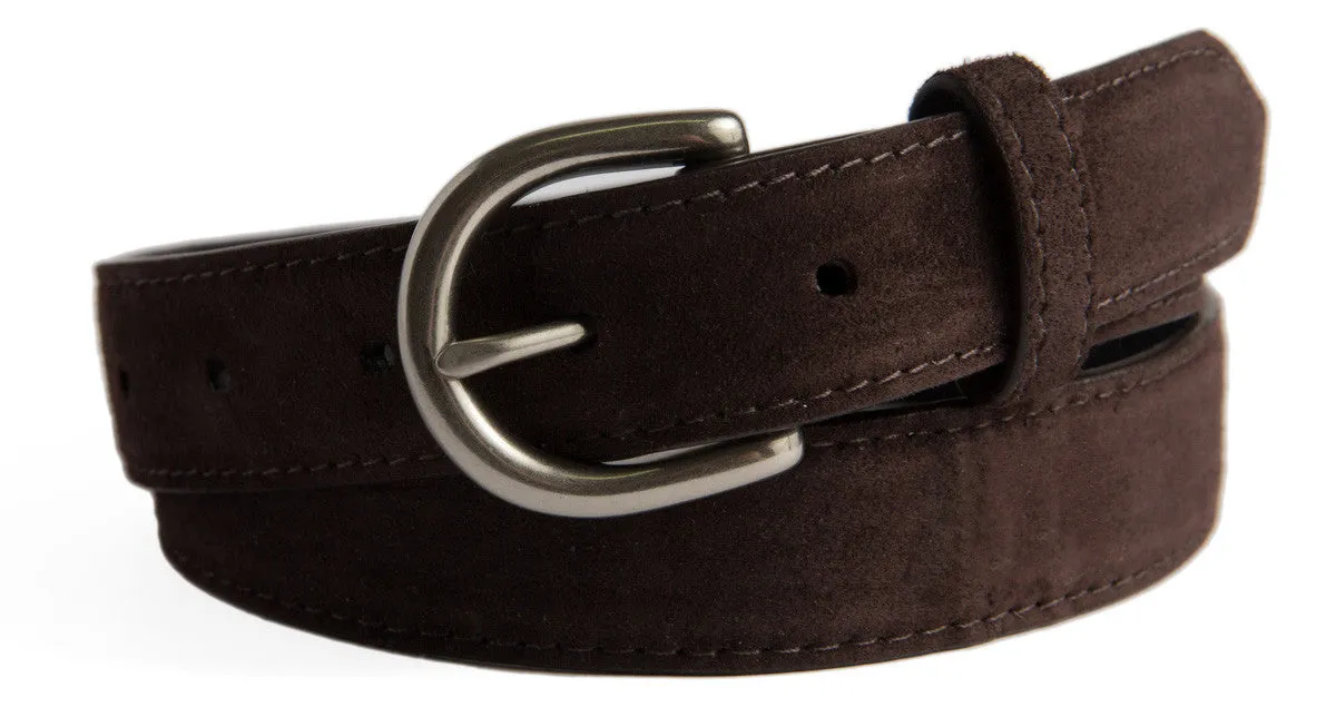 Soho Belt, (1.25") Brushed Silver Buckle