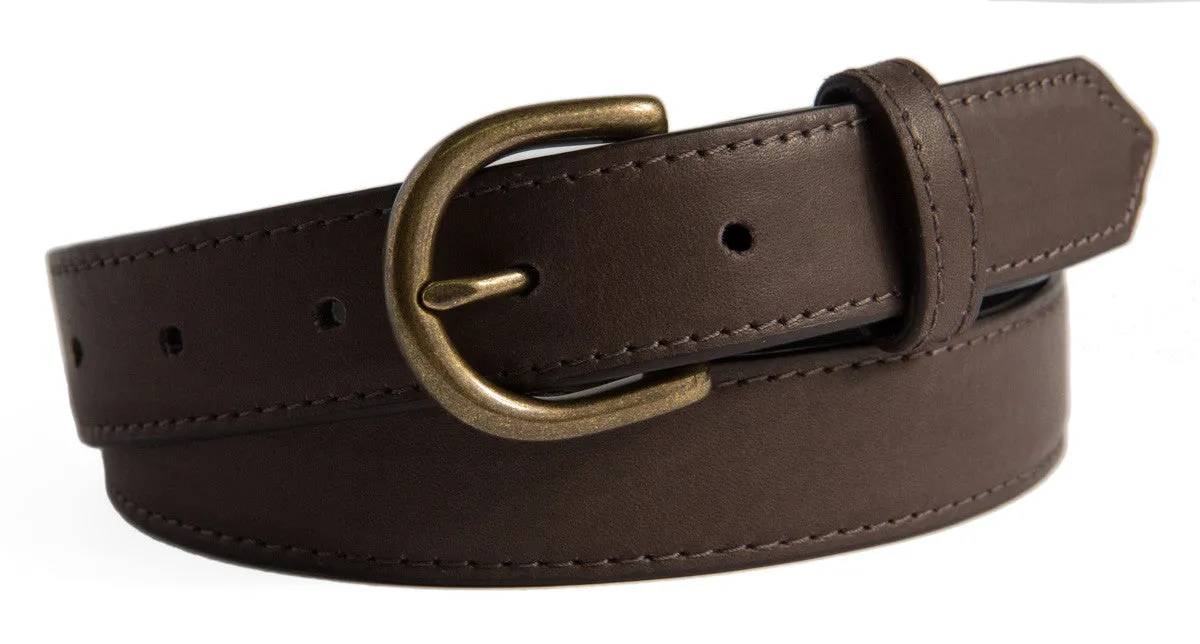 Soho Belt, (1") Antiqued Brass Buckle