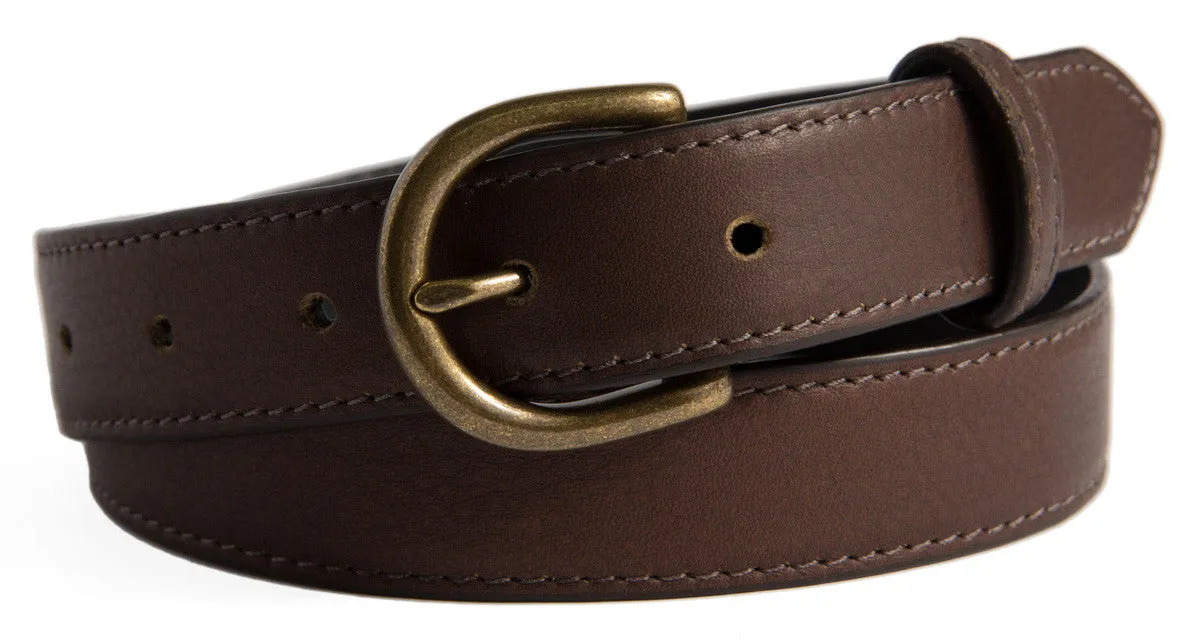 Soho Belt, (1") Antiqued Brass Buckle