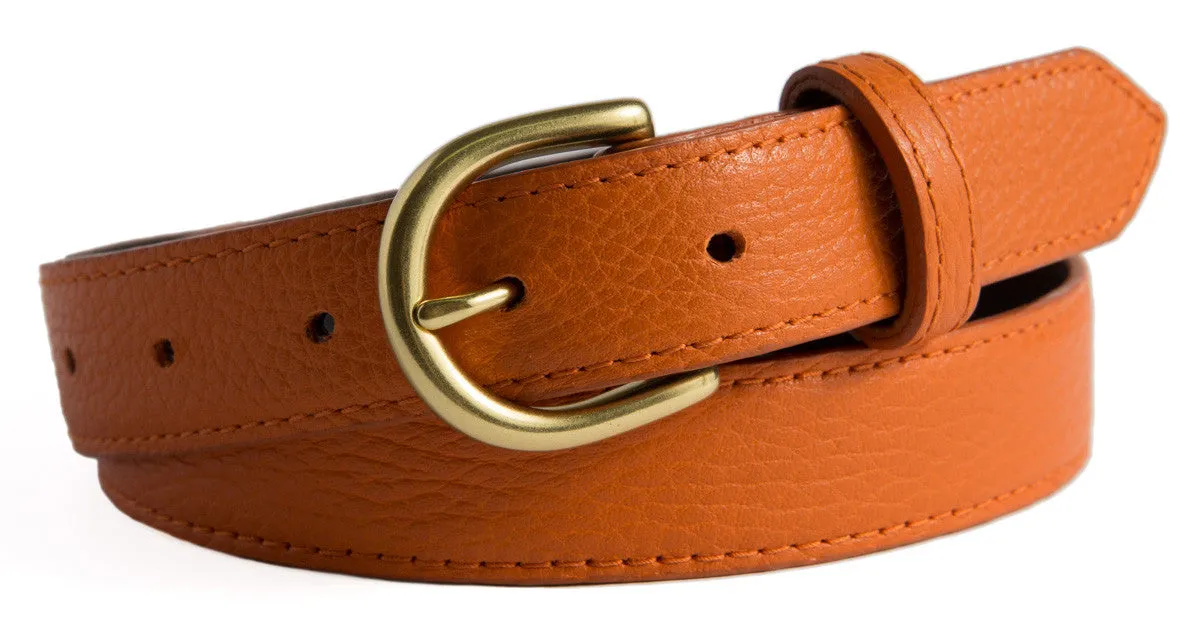 Soho Belt, (1") Gold Buckle