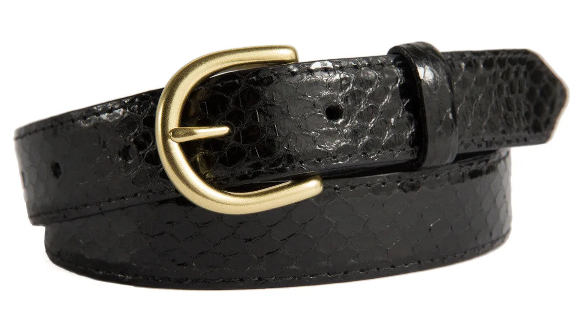 Soho Belt, (1") Gold Buckle