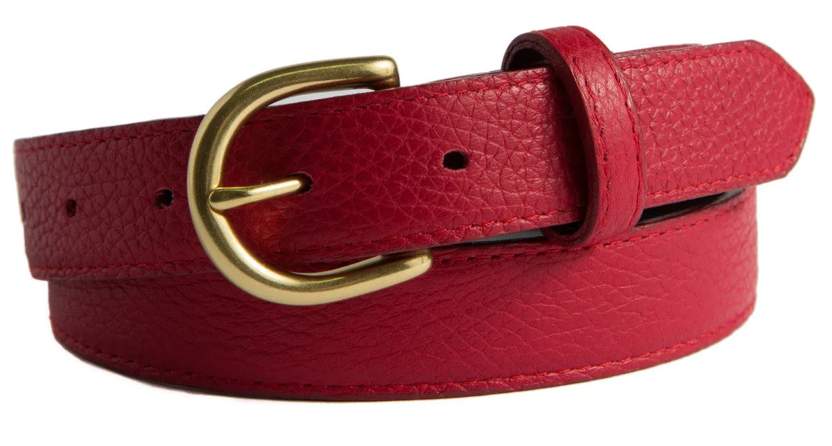 Soho Belt, (1") Gold Buckle