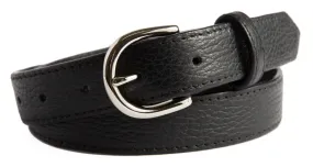 Soho Belt, (1") Shiny Silver Buckle