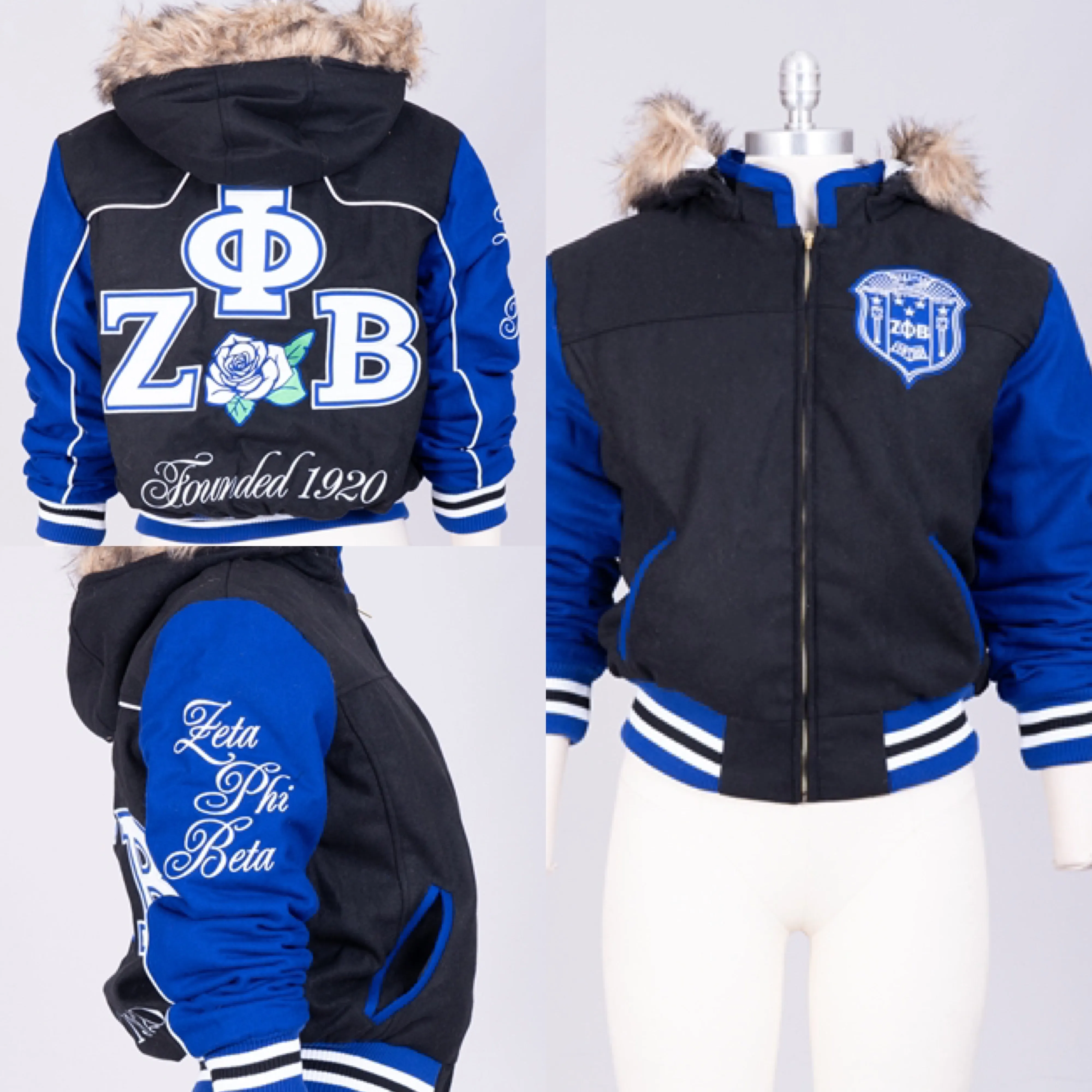 Sorority Inspired Bomber Jacket