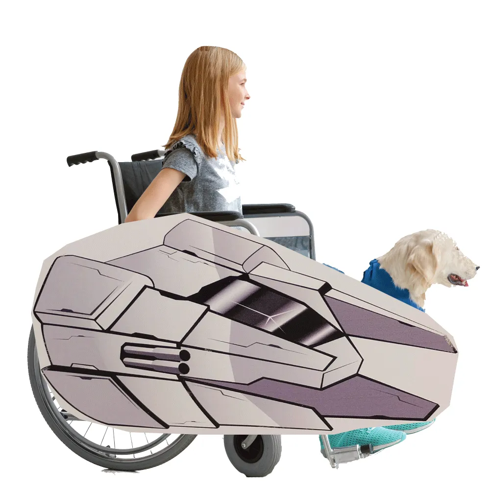 Space Cruiser B Wheelchair Costume Child's