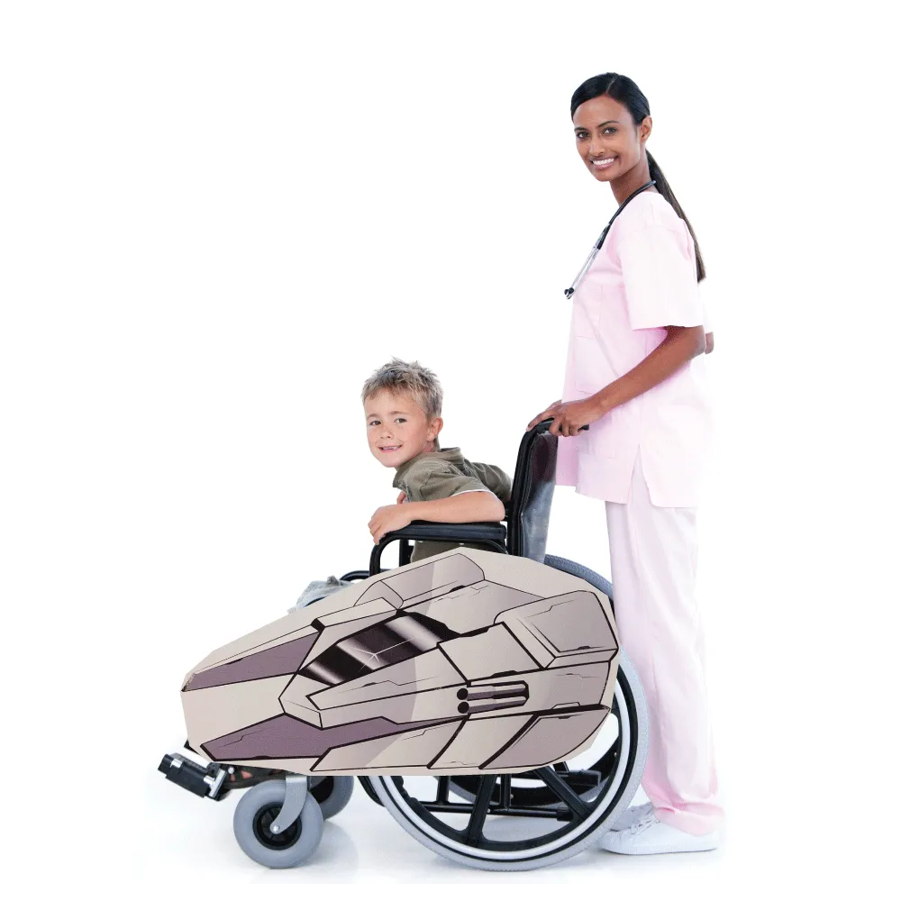 Space Cruiser B Wheelchair Costume Child's