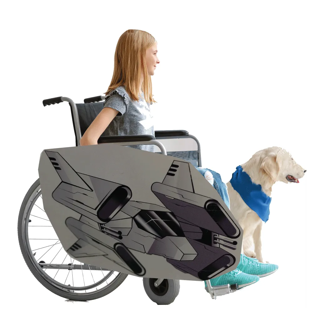 Space Wars 3 Wheelchair Costume Child's