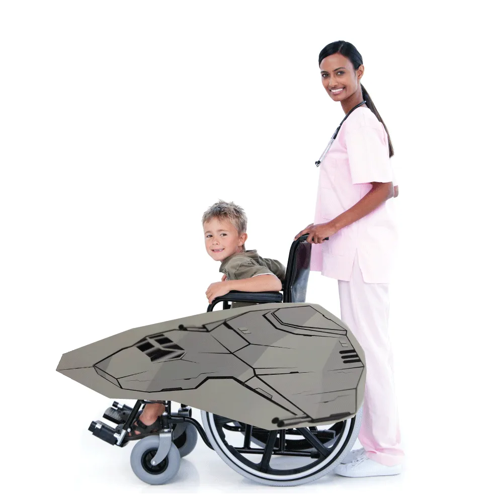 Space Wars 4 Wheelchair Costume Child's