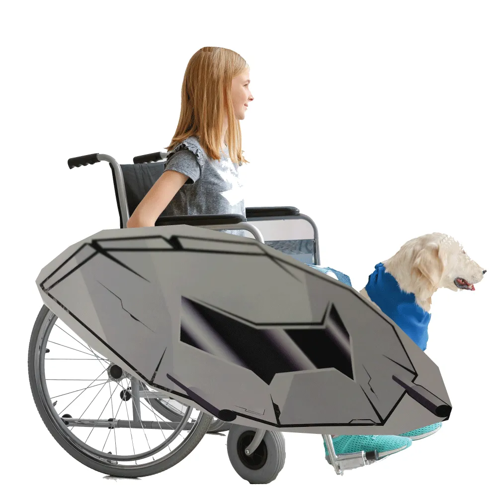 Space Wars 5 Wheelchair Costume Child's