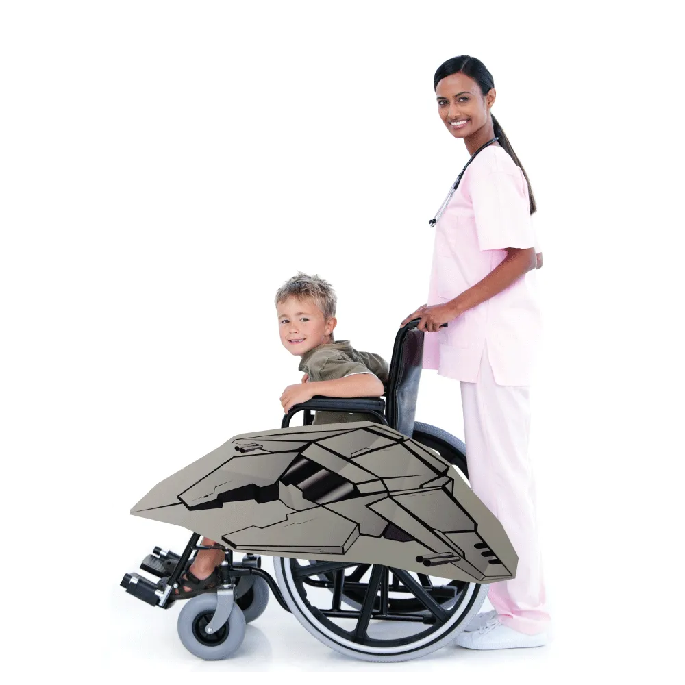 Space Wars 6 Wheelchair Costume Child's