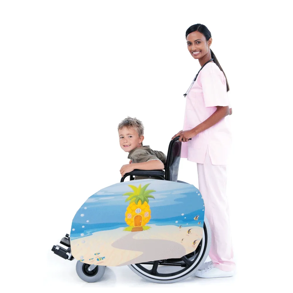 Spongebob Pineapple House Lookalike Wheelchair Costume Child's