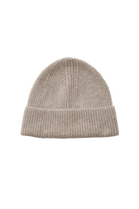 Stanton Knitted Beanie, Oatmeal Heather