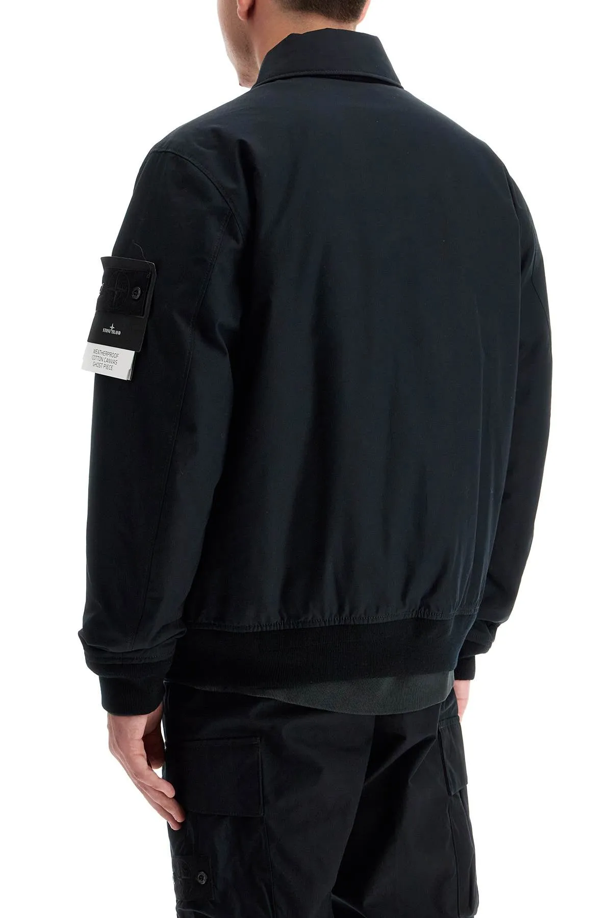 Stone Island 'ghost bomber jacket in durable