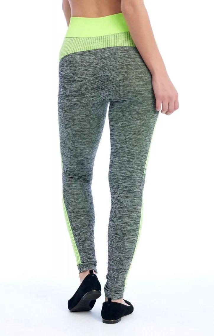 Striped Seamless Print Legging