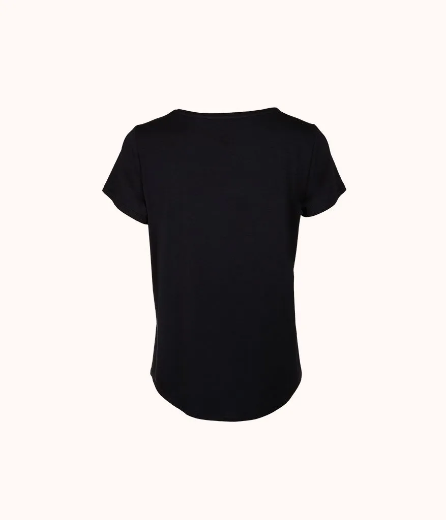 The All-Day Tee: Jet Black