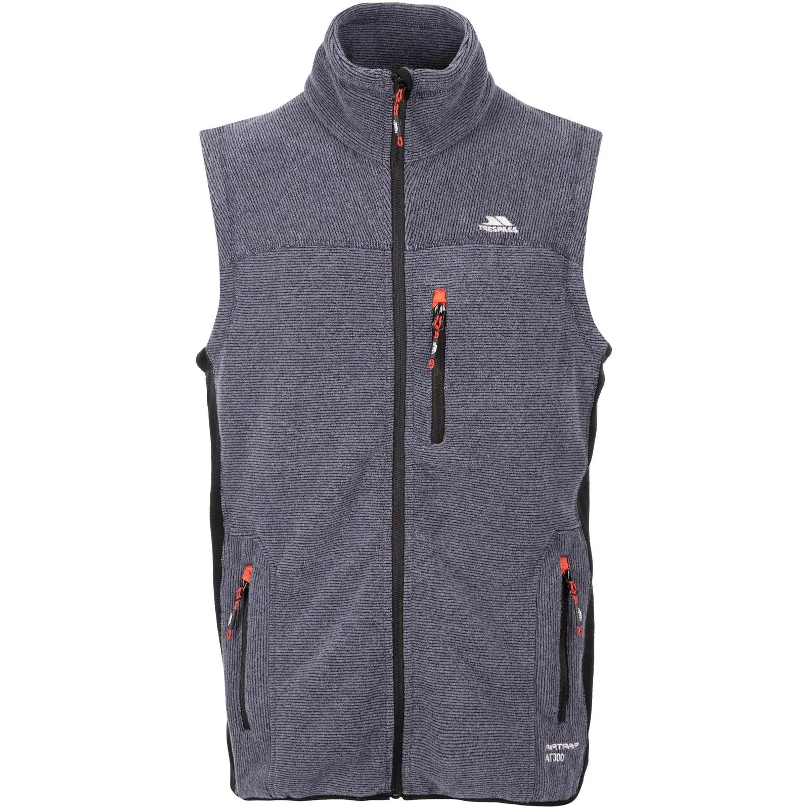 Trespass Mens Jynxless Fleece Gilet - Black