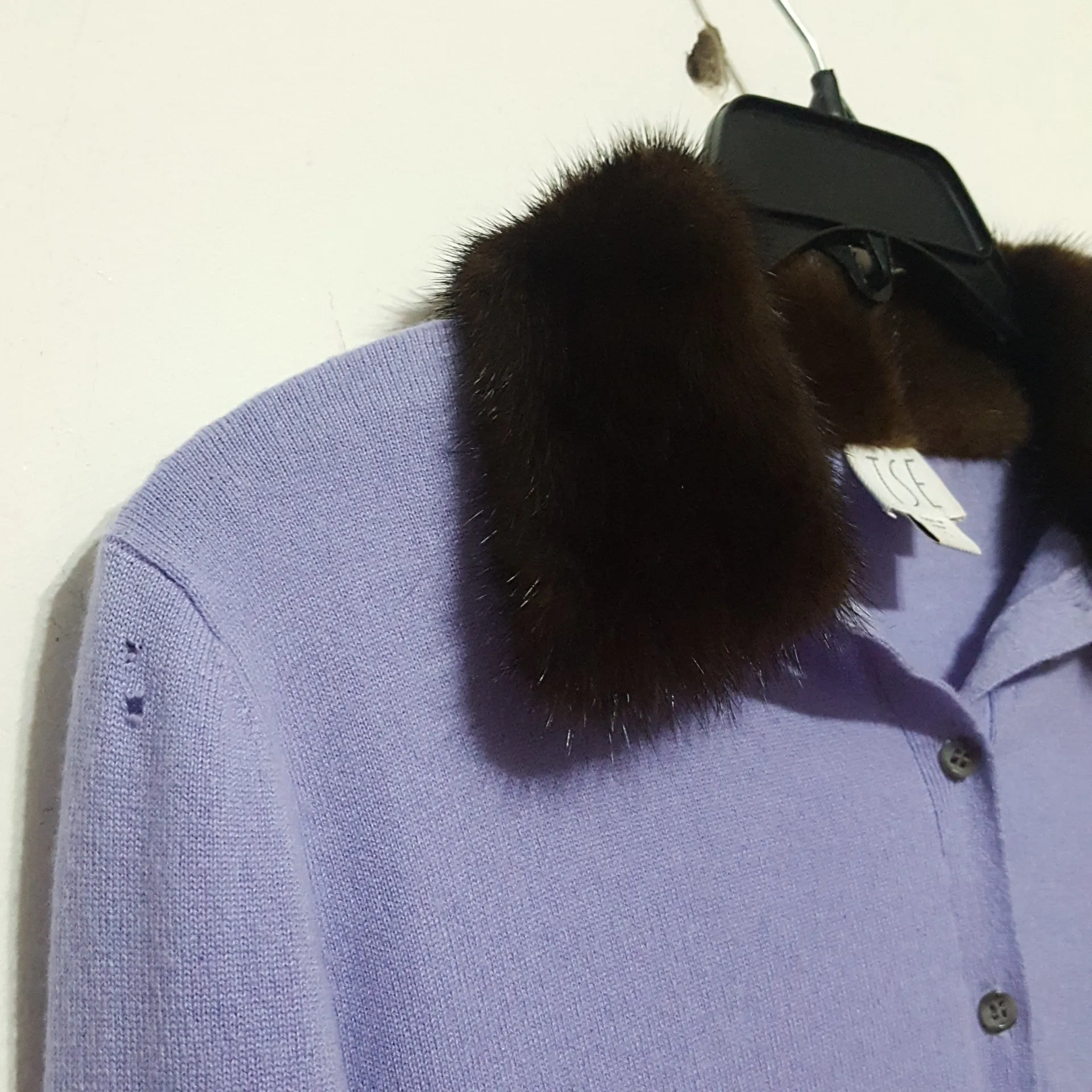 TSE Cashmere Mink Collar Sweater size S