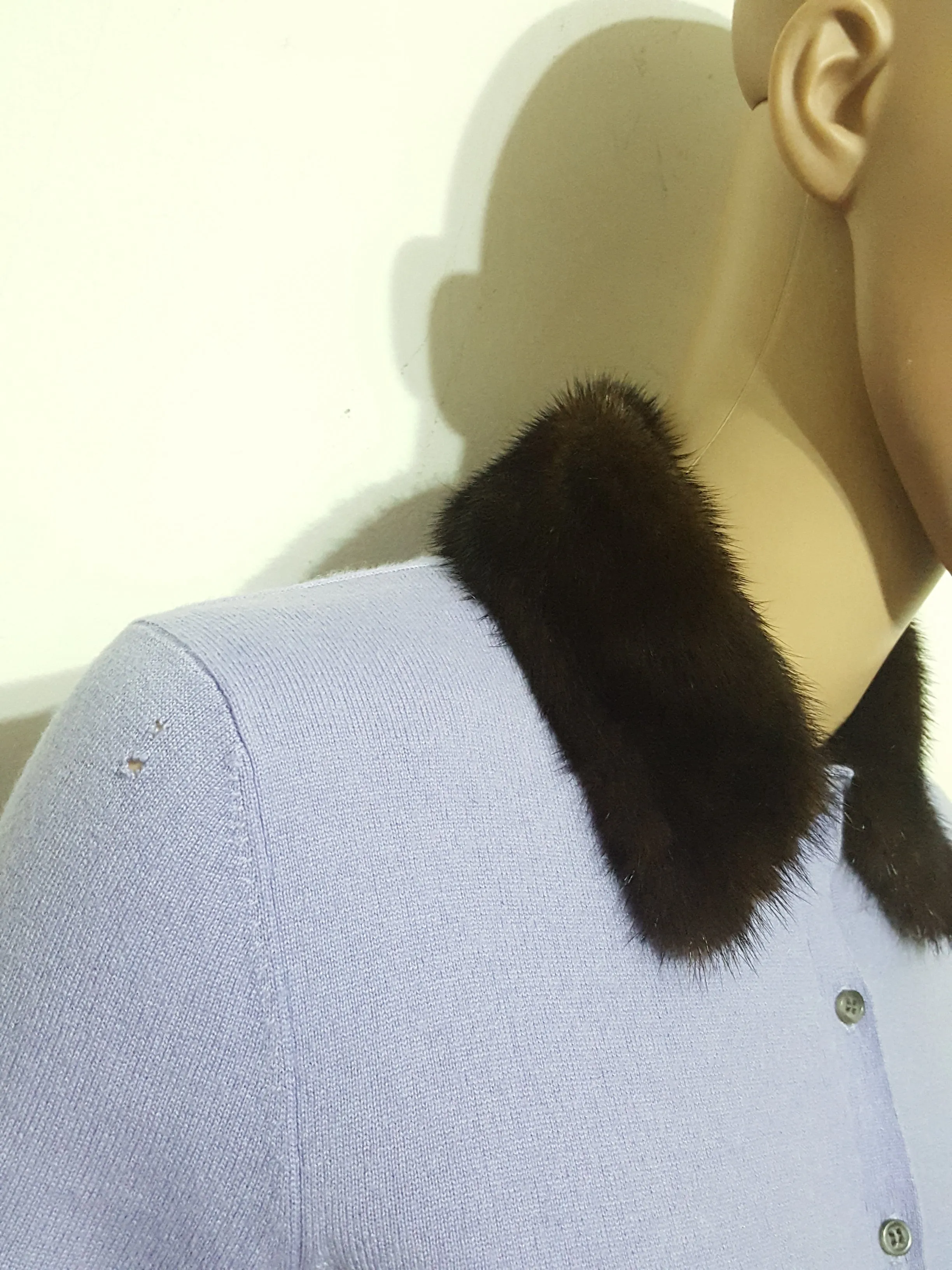 TSE Cashmere Mink Collar Sweater size S