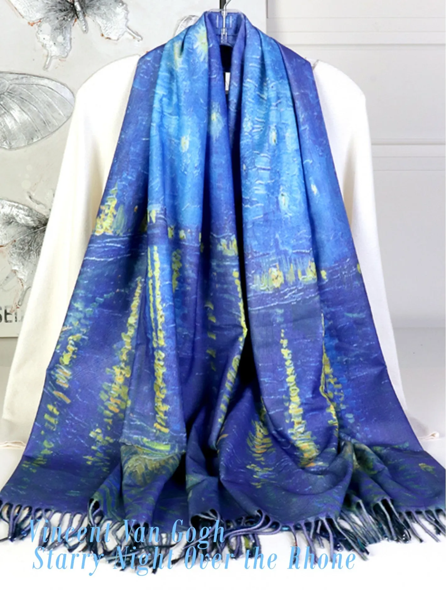 Van Gogh Oil Painting Scarf - Starry Night (Only 1 Left!)