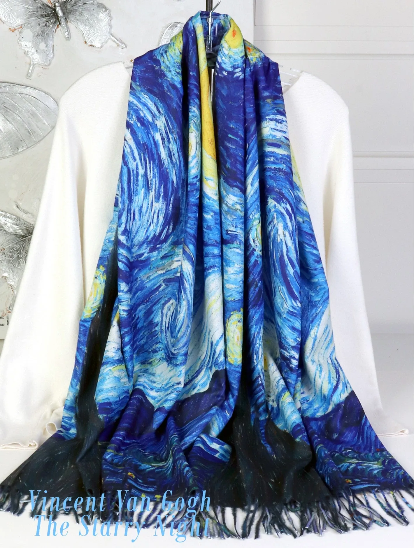 Van Gogh Oil Painting Scarf - Starry Night (Only 1 Left!)