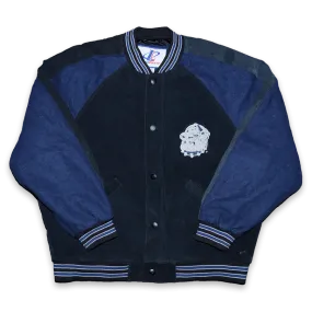 Vintage Georgetown Hoyas Velour Bomber Jacket XLarge