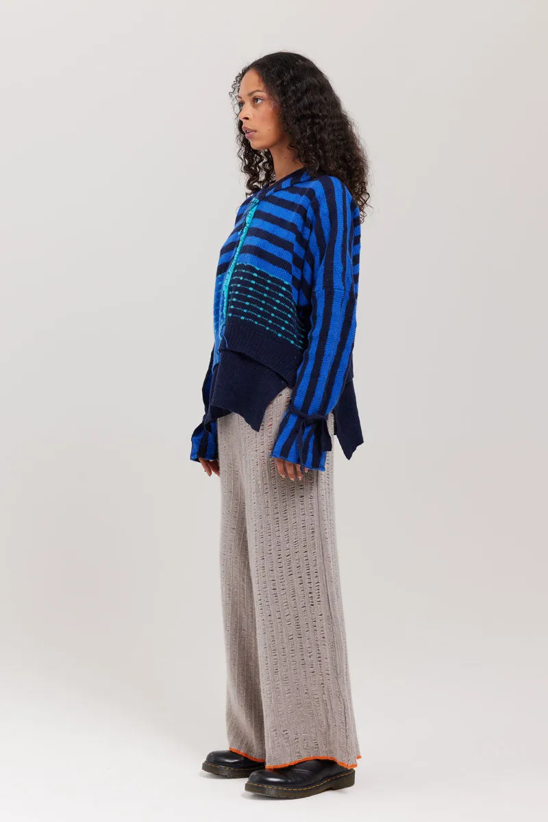 Walton Plus Jumper in Blue by Valentina Karellas