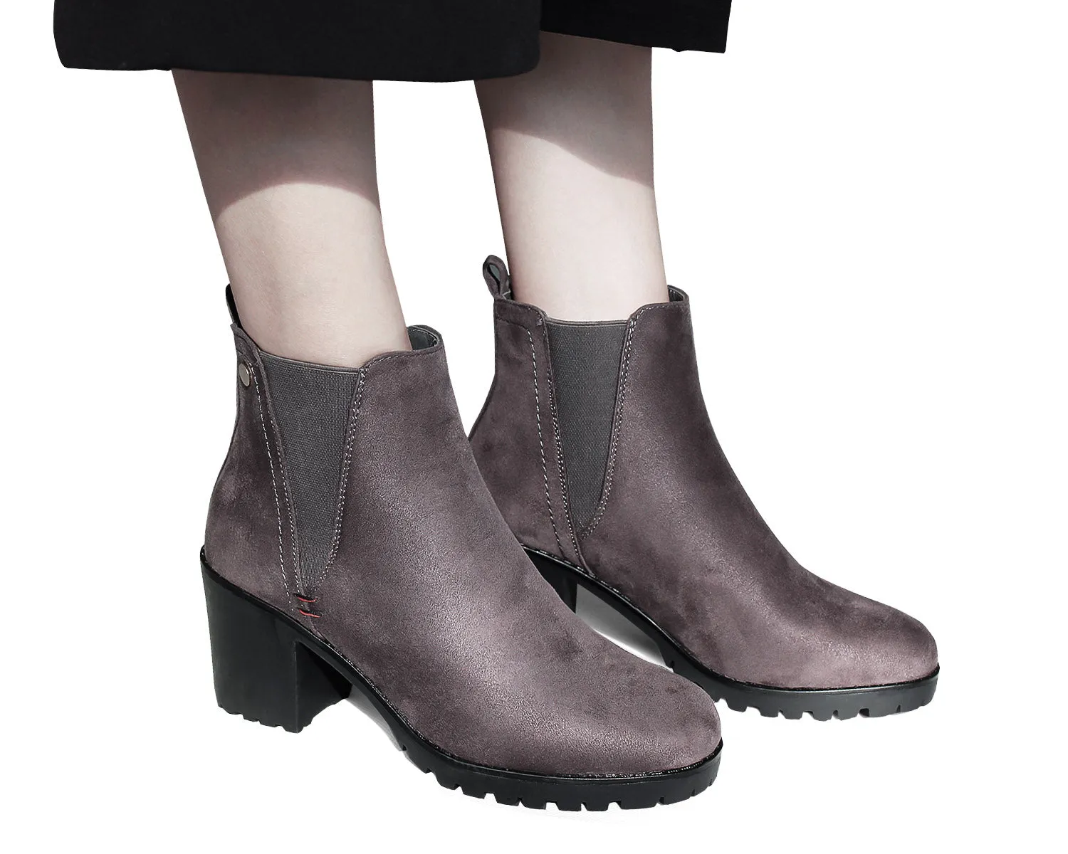 Women Casual Suede Ankle Boots