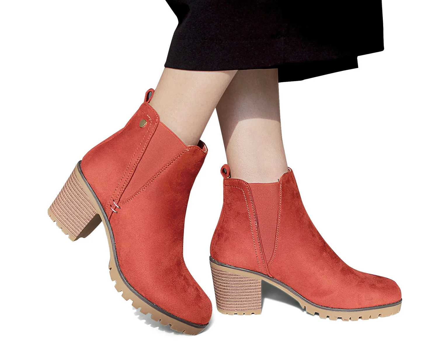 Women Casual Suede Ankle Boots