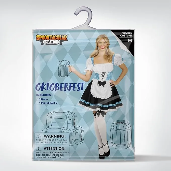 Women German Oktoberfest Costume Set