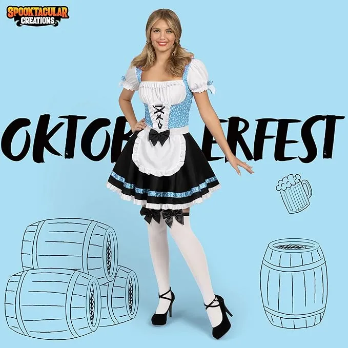 Women German Oktoberfest Costume Set