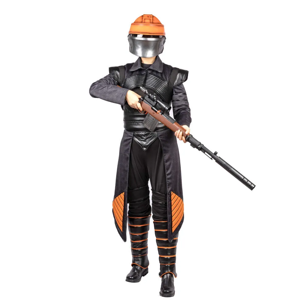 Xcoser Star Wars The Mandalorian Fennec Shand Cosplay Costume Bounty Hunter Uniform SW Jedi Costume Halloween Outfits