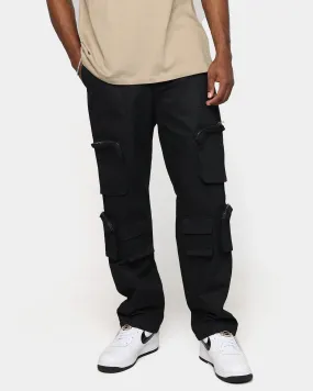 XXIII Henry Zip Cargo Pants Black