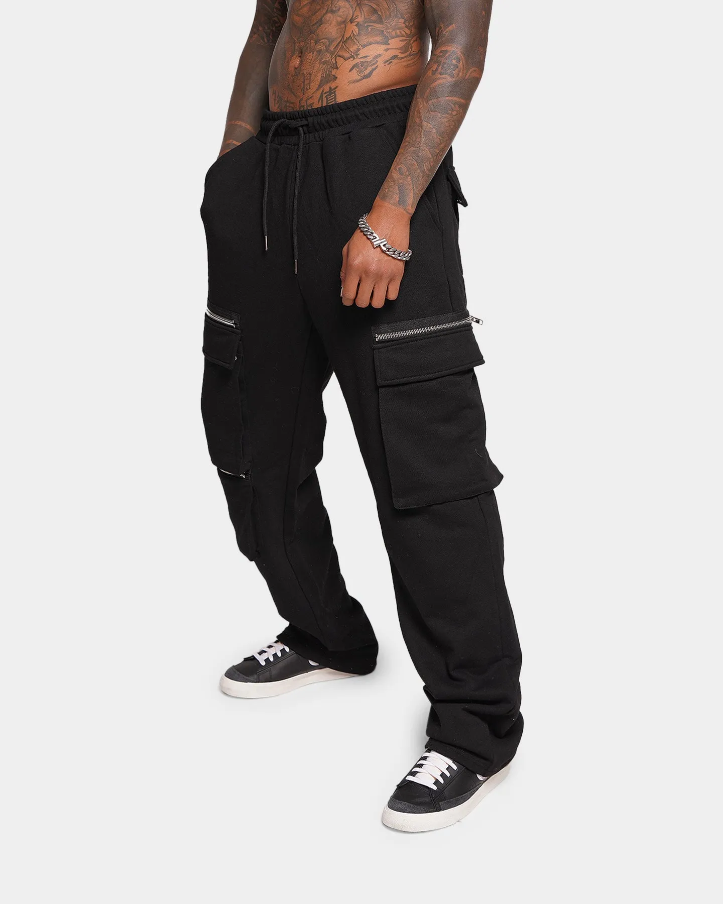 XXIII Mogens Cargo Pants Black