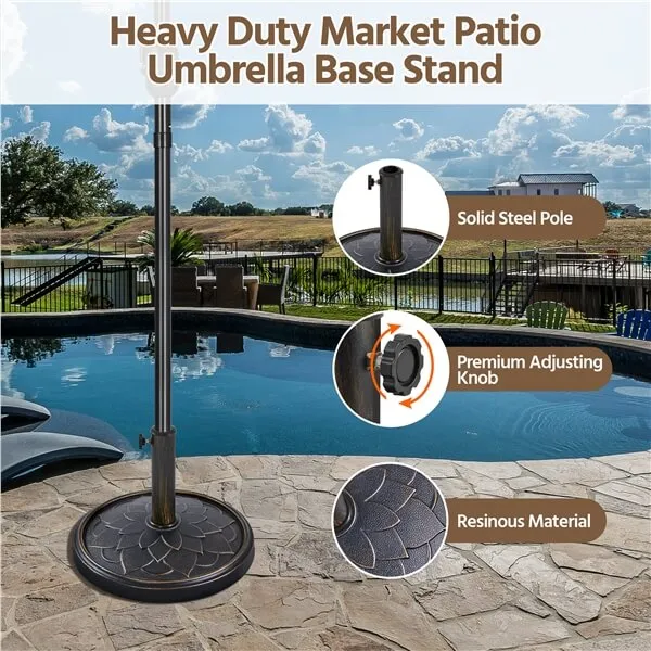 Yaheetech 18'' Patio Umbrella Base