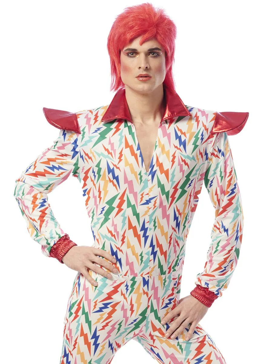 Ziggy Stardust Mens David Bowie Inspired Costume